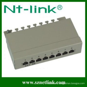 8port Desk type STP patch panel